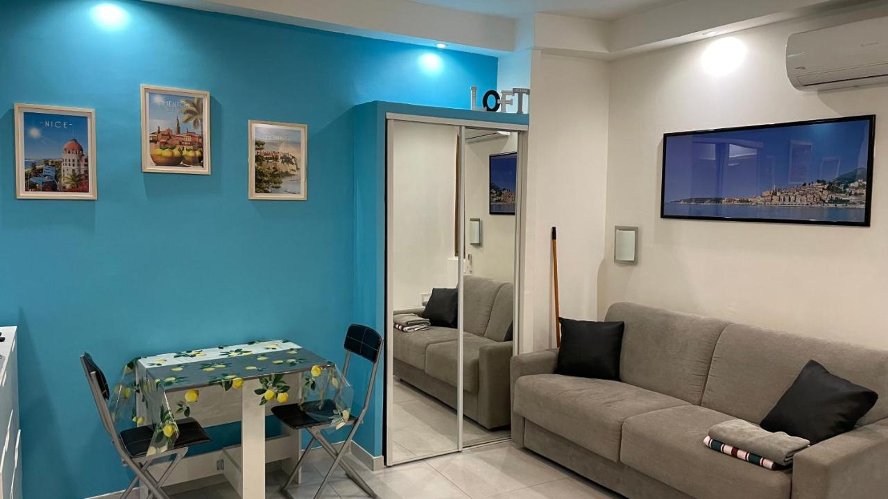 Studio Rue Pietonne Proche Plage Ментона Экстерьер фото